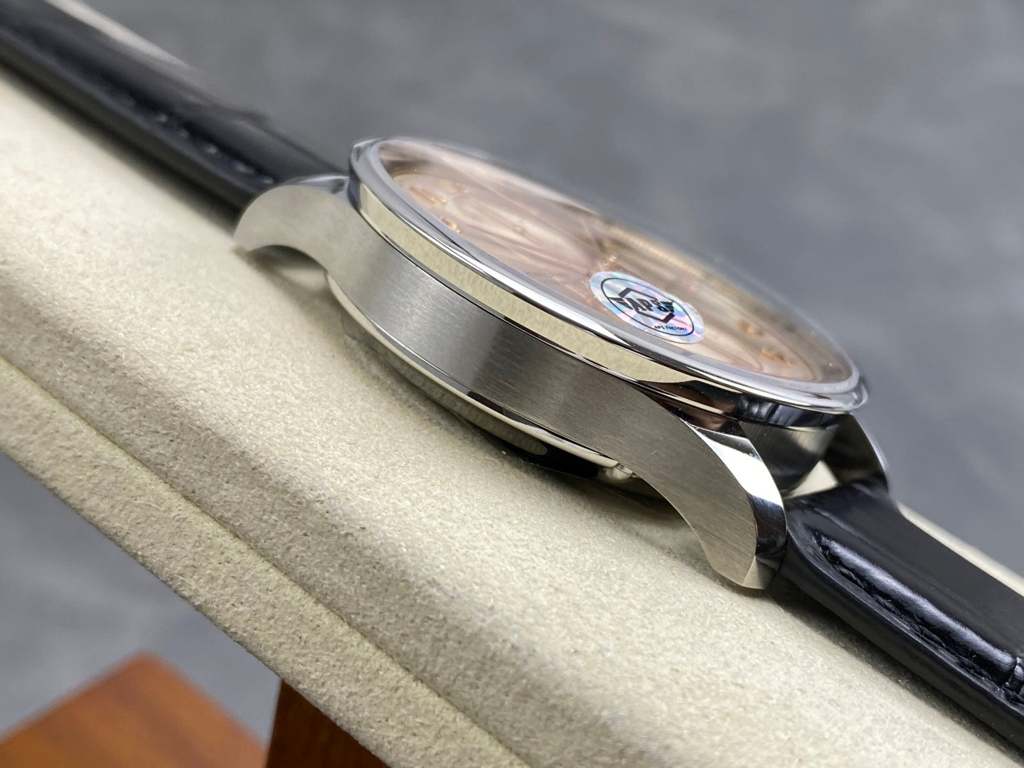 IWC Portuguese Chronograph 41mm Steel Case Leather