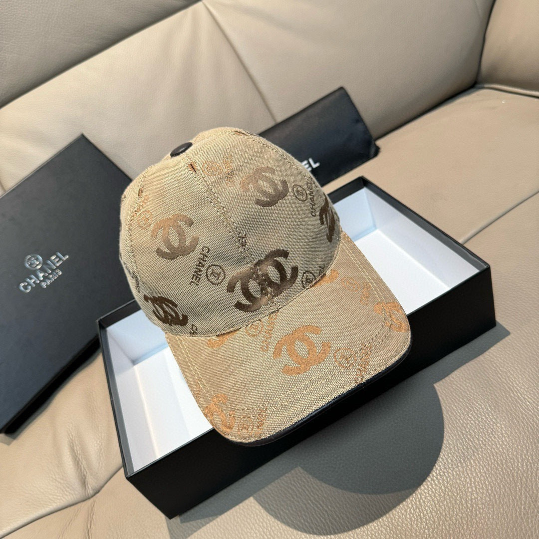 Chanel Double C Baseball Cap Cotton 323736