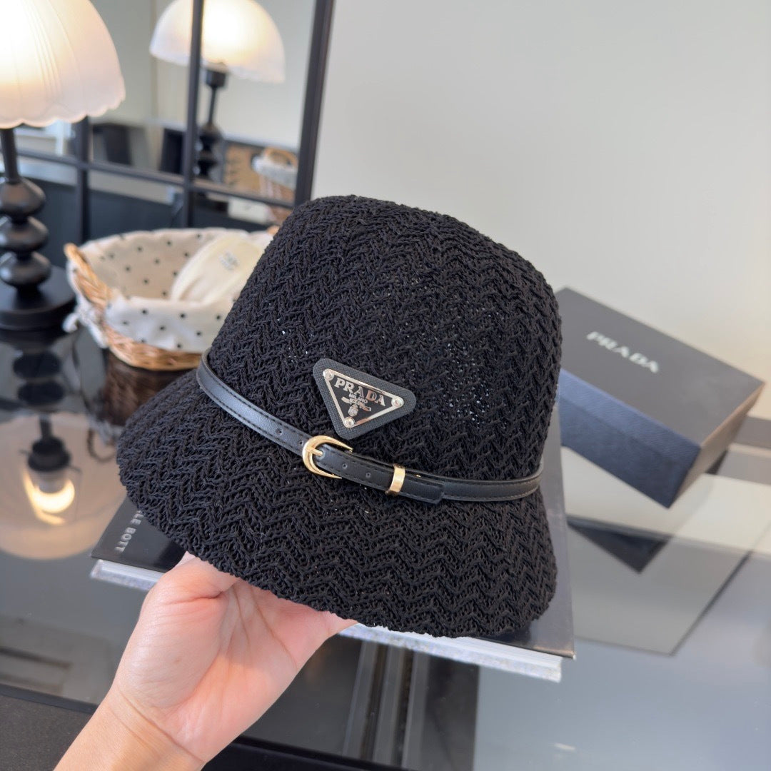 Prara Bucket Straw Hat 196104