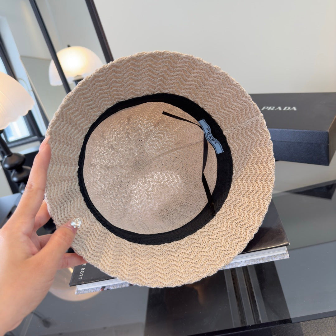 Prara Bucket Straw Hat 196104