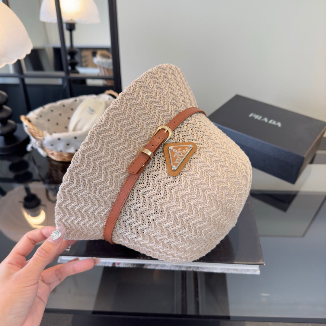 Prara Bucket Straw Hat 196104