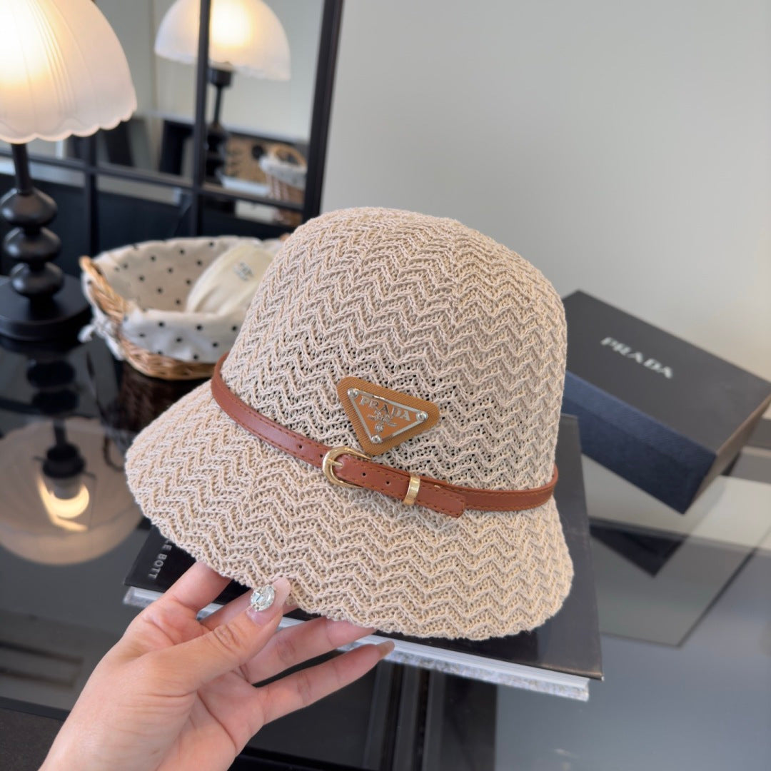 Prara Bucket Straw Hat 196104