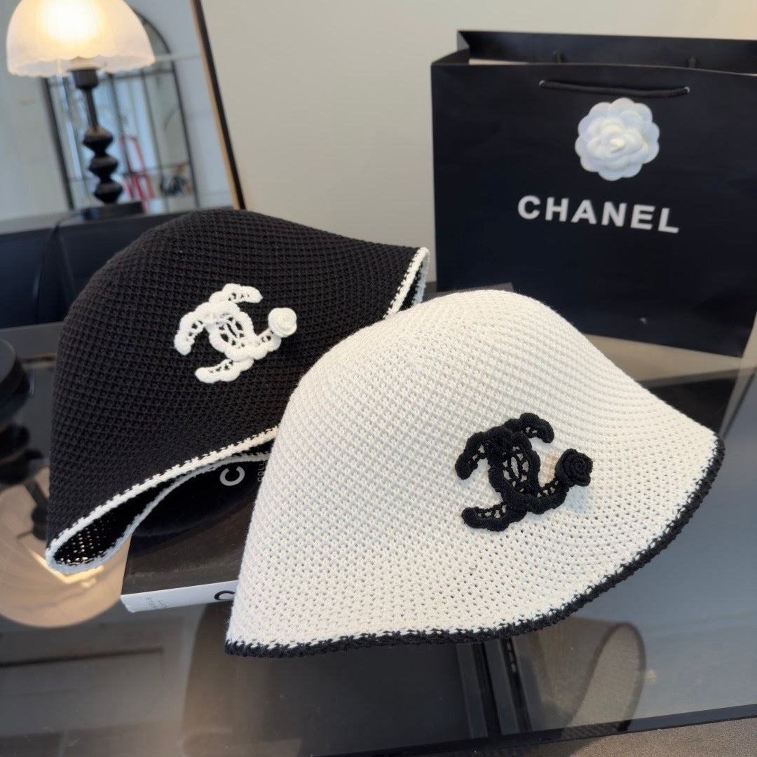 Chanel Knitted Bucket Hat 196089