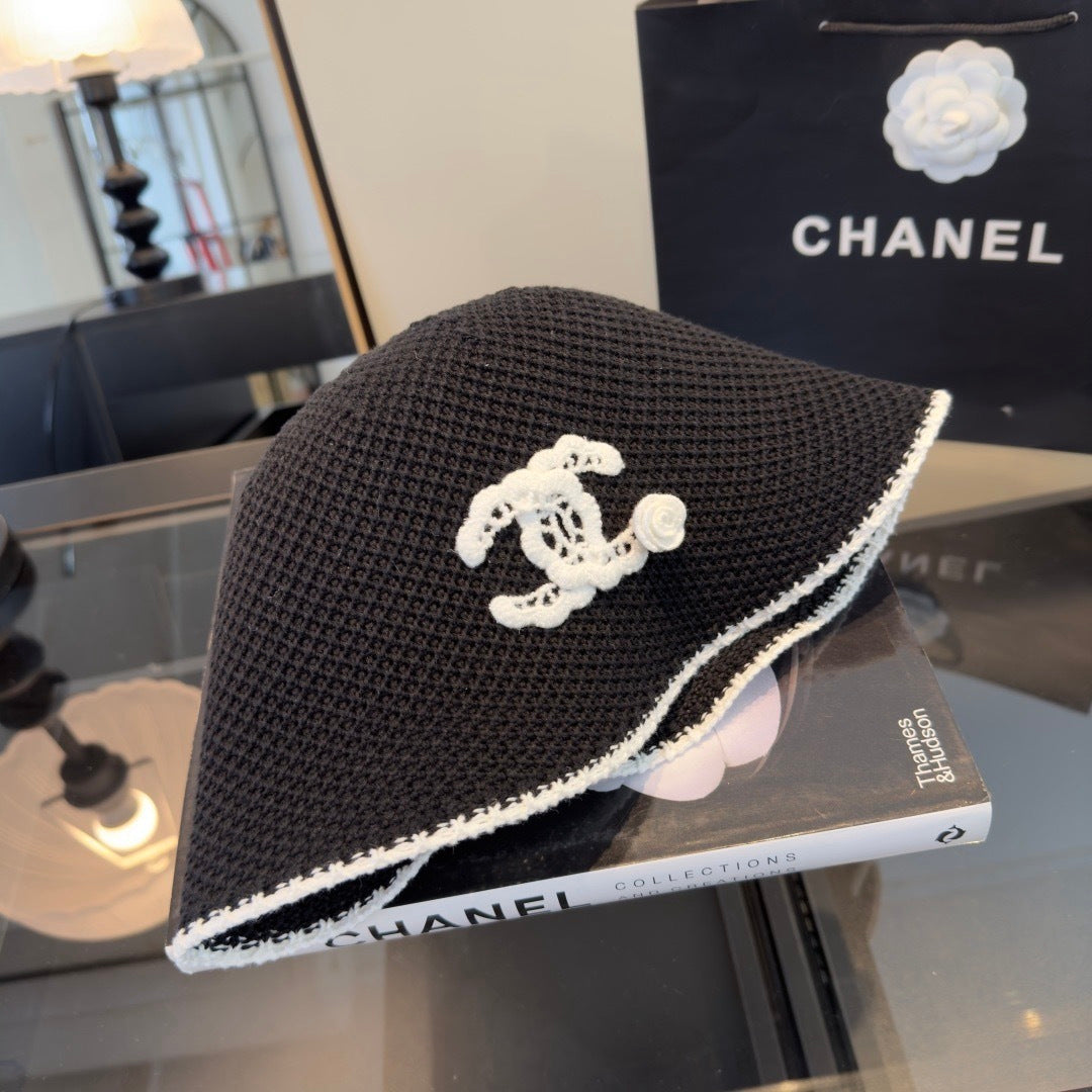 Chanel Knitted Bucket Hat 196089