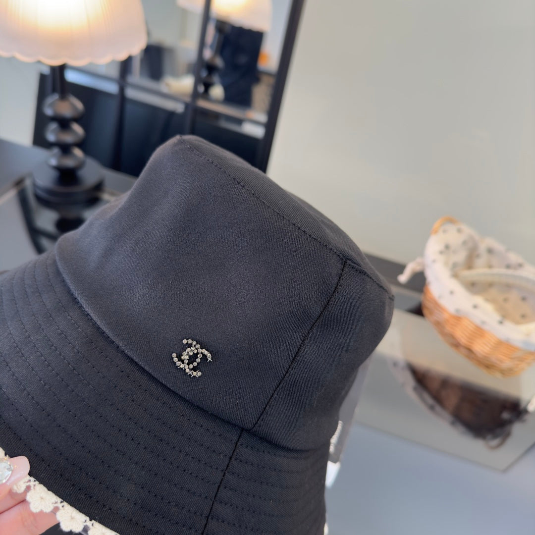 Chanel Lace Sun Hat 196101