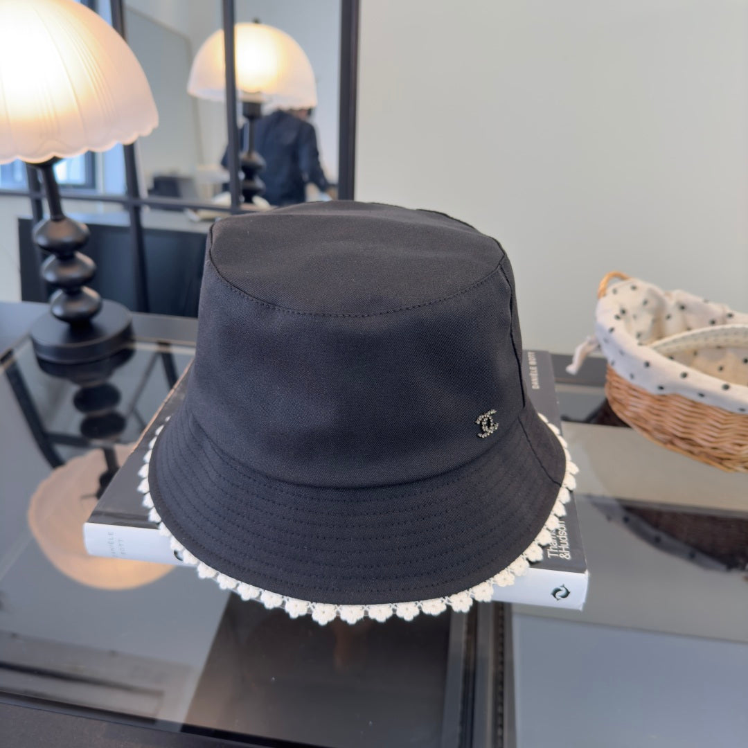 Chanel Lace Sun Hat 196101