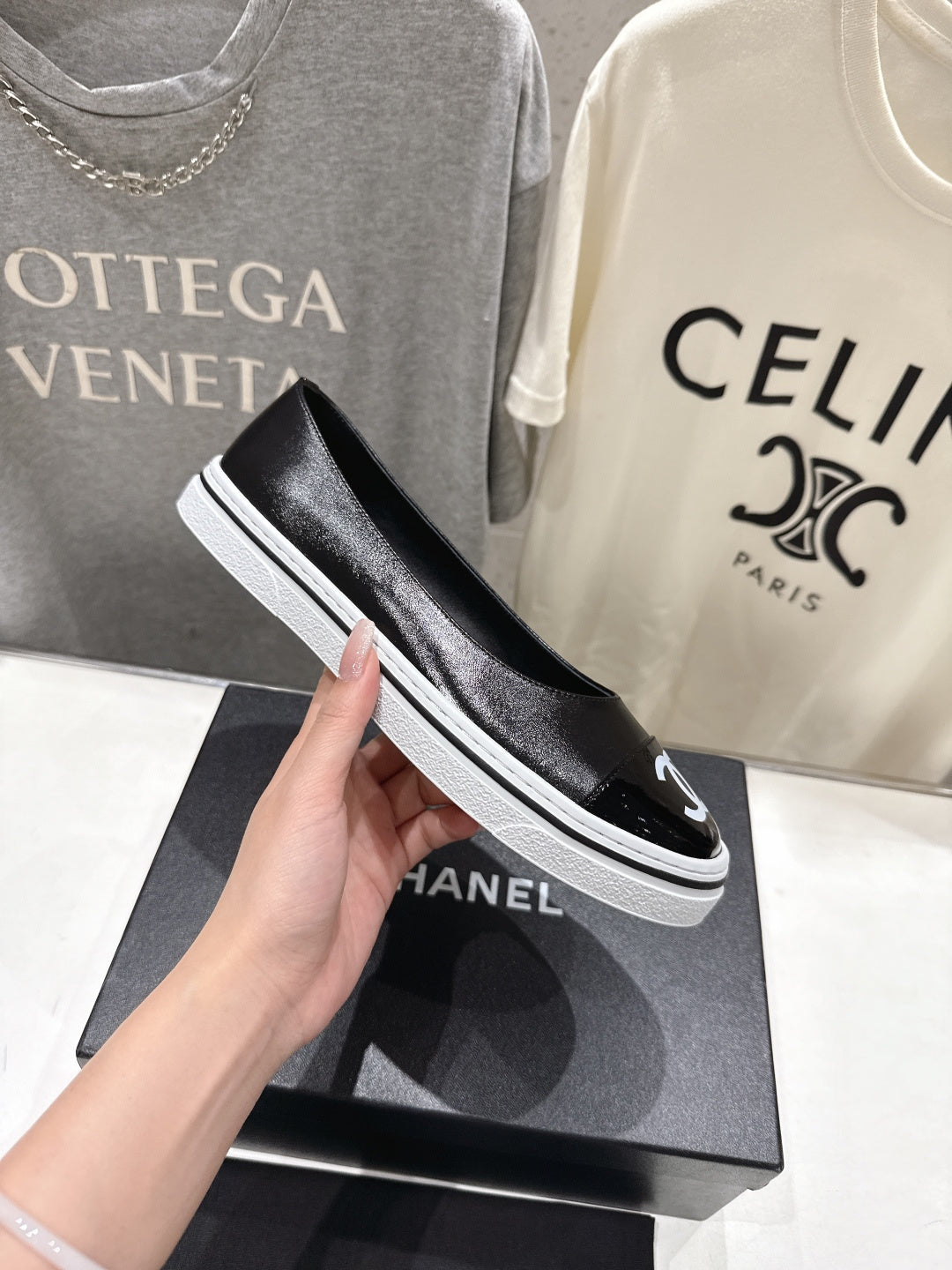 Chanel 2026 Round Toe Flat Mary Jane Shoe Calfskin 713013