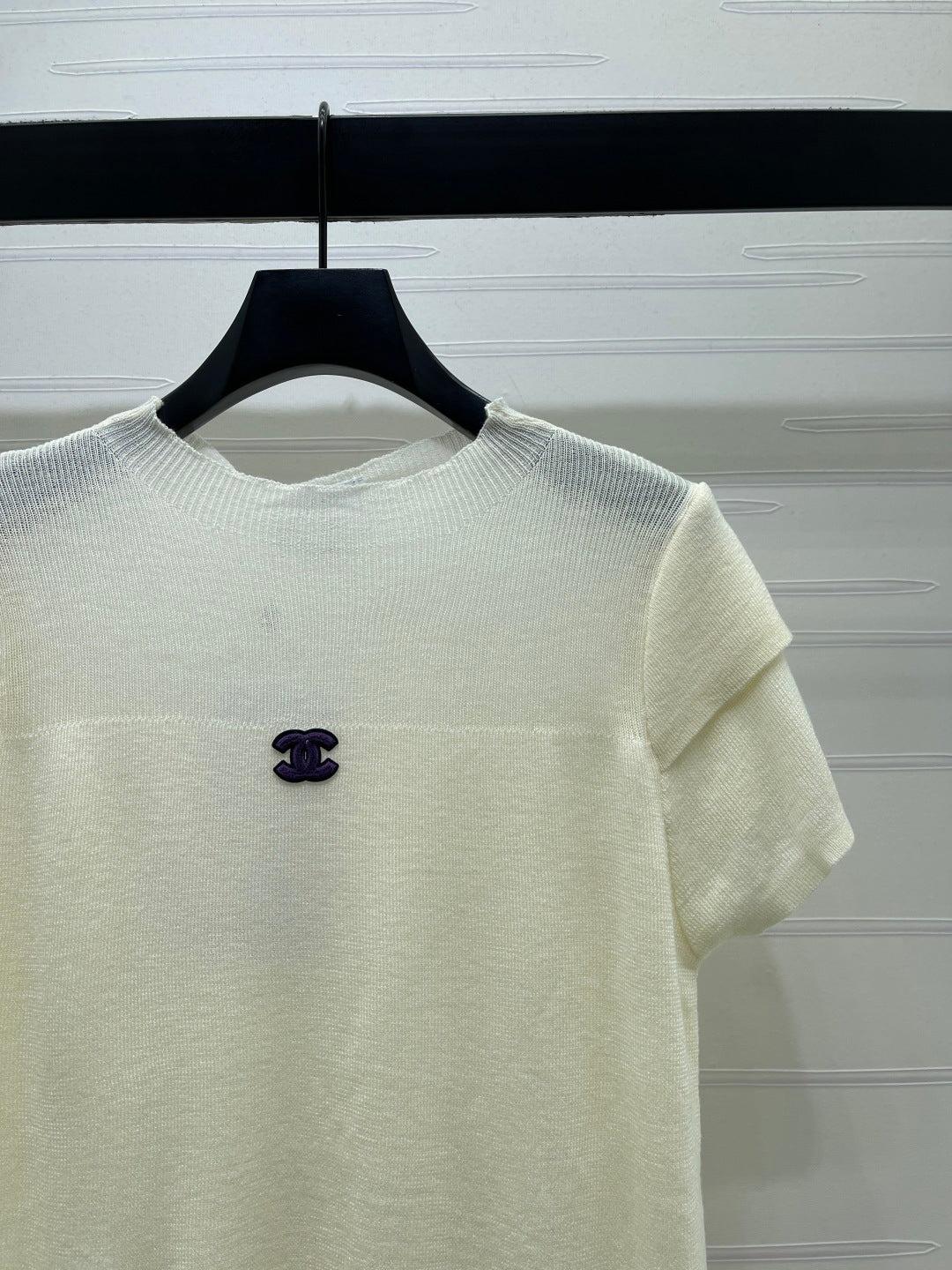 Chanel 2026 Short-sleeve Shirt Wool Cashmere 14093