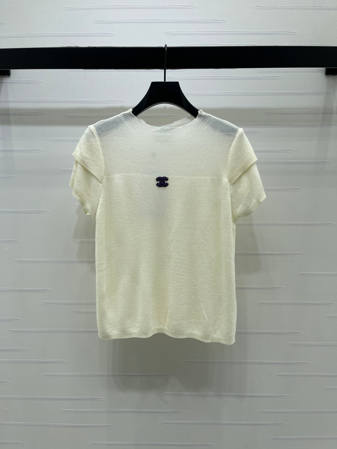 Chanel 2026 Short-sleeve Shirt Wool Cashmere 14093
