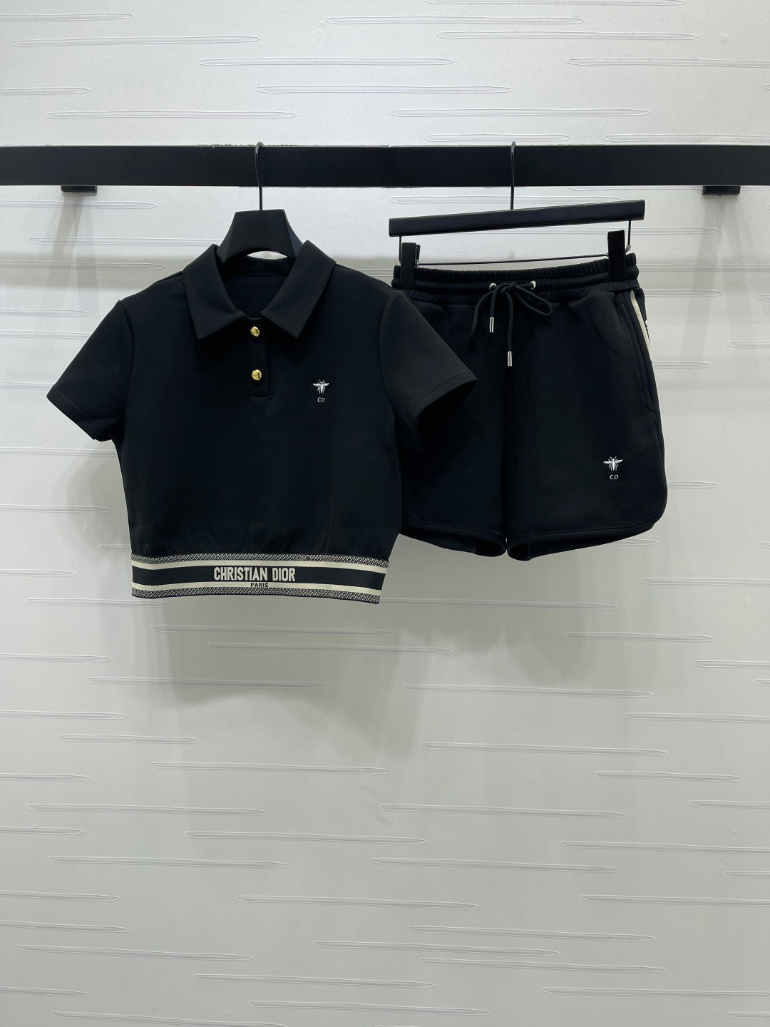 Dior 2026 Set Cream Black Cotton Polyester