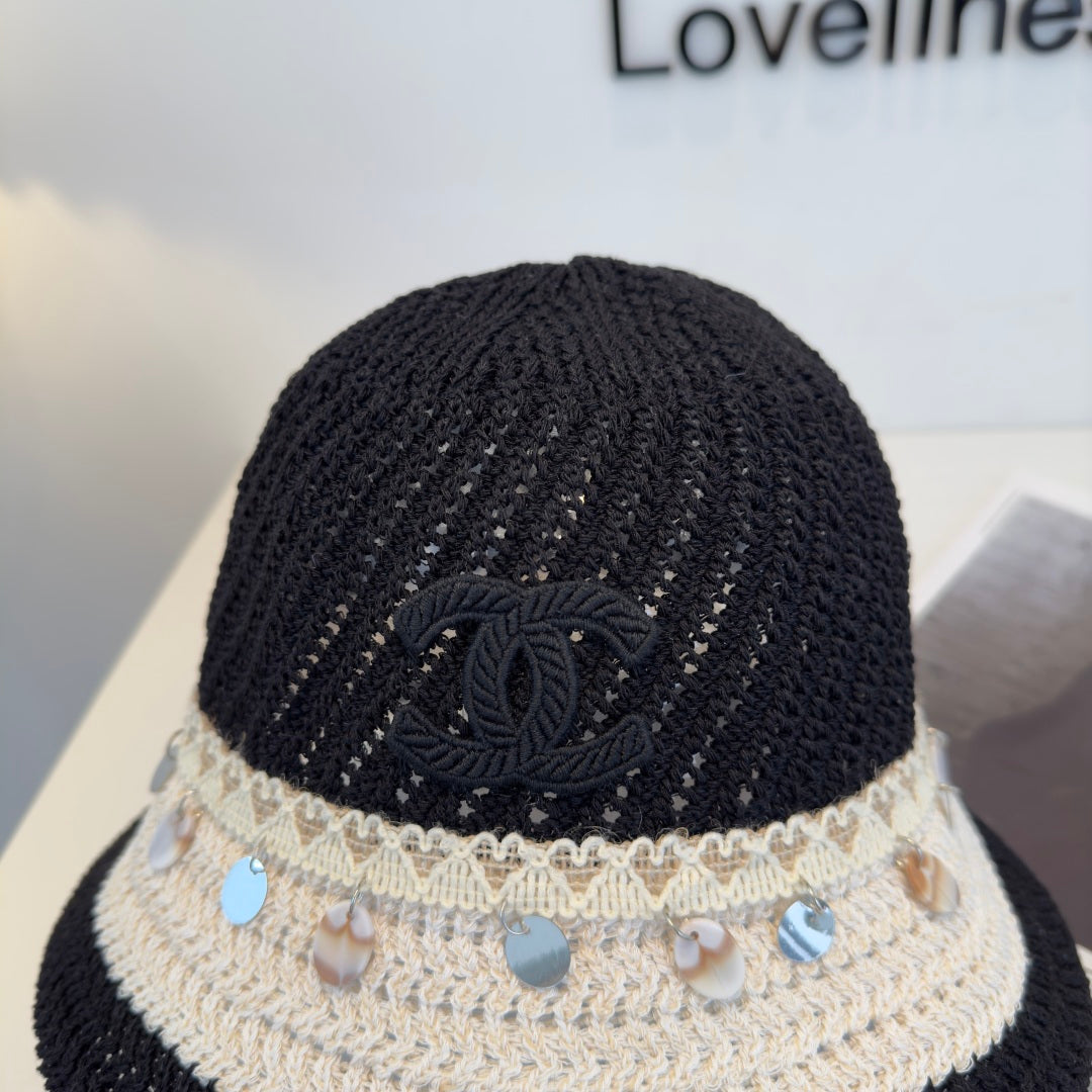 Chanel Knitted Bucket Hat 220884