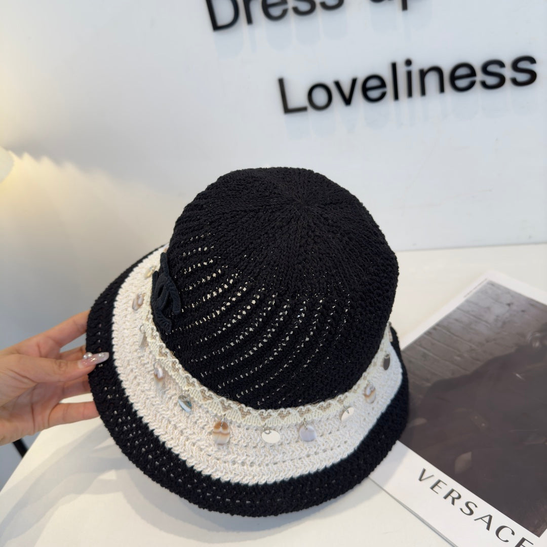 Chanel Knitted Bucket Hat 220884