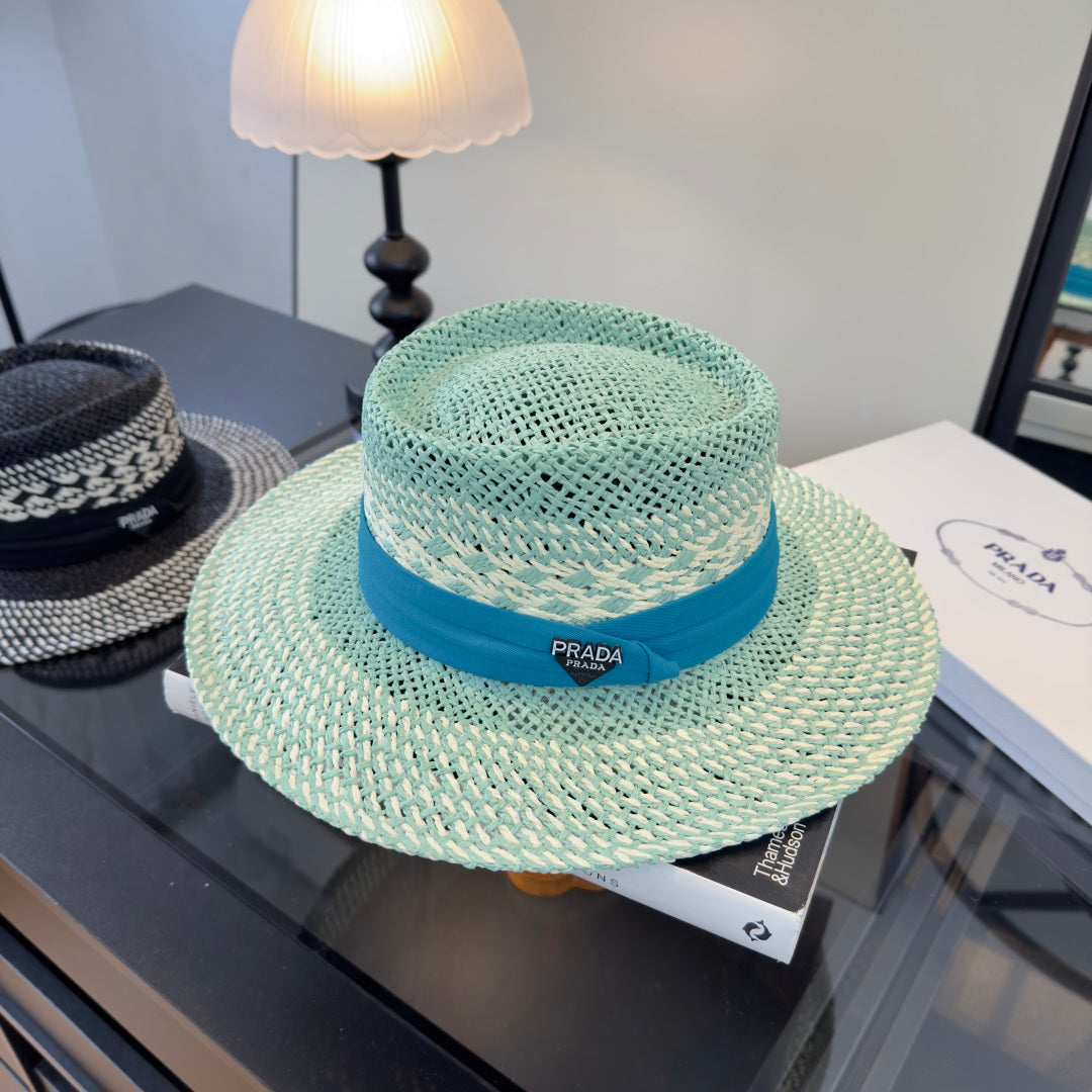 Prada Straw Sun Hat 262171