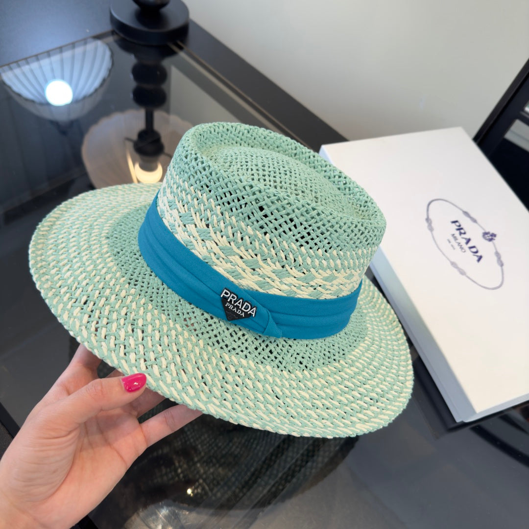 Prada Straw Sun Hat 262171