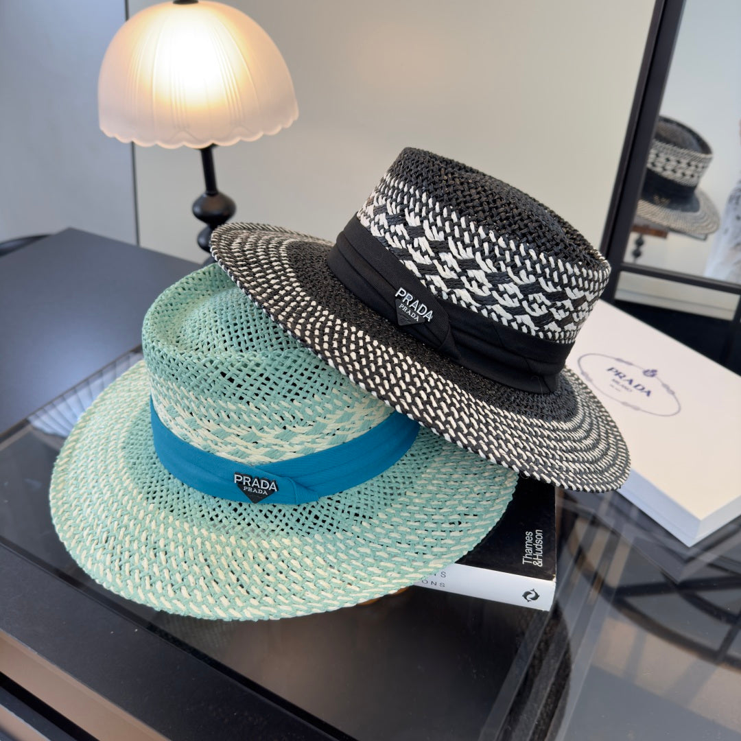 Prada Straw Sun Hat 262171