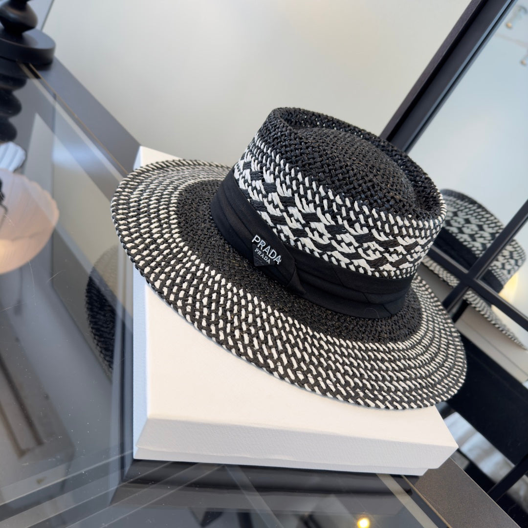 Prada Straw Sun Hat 262171