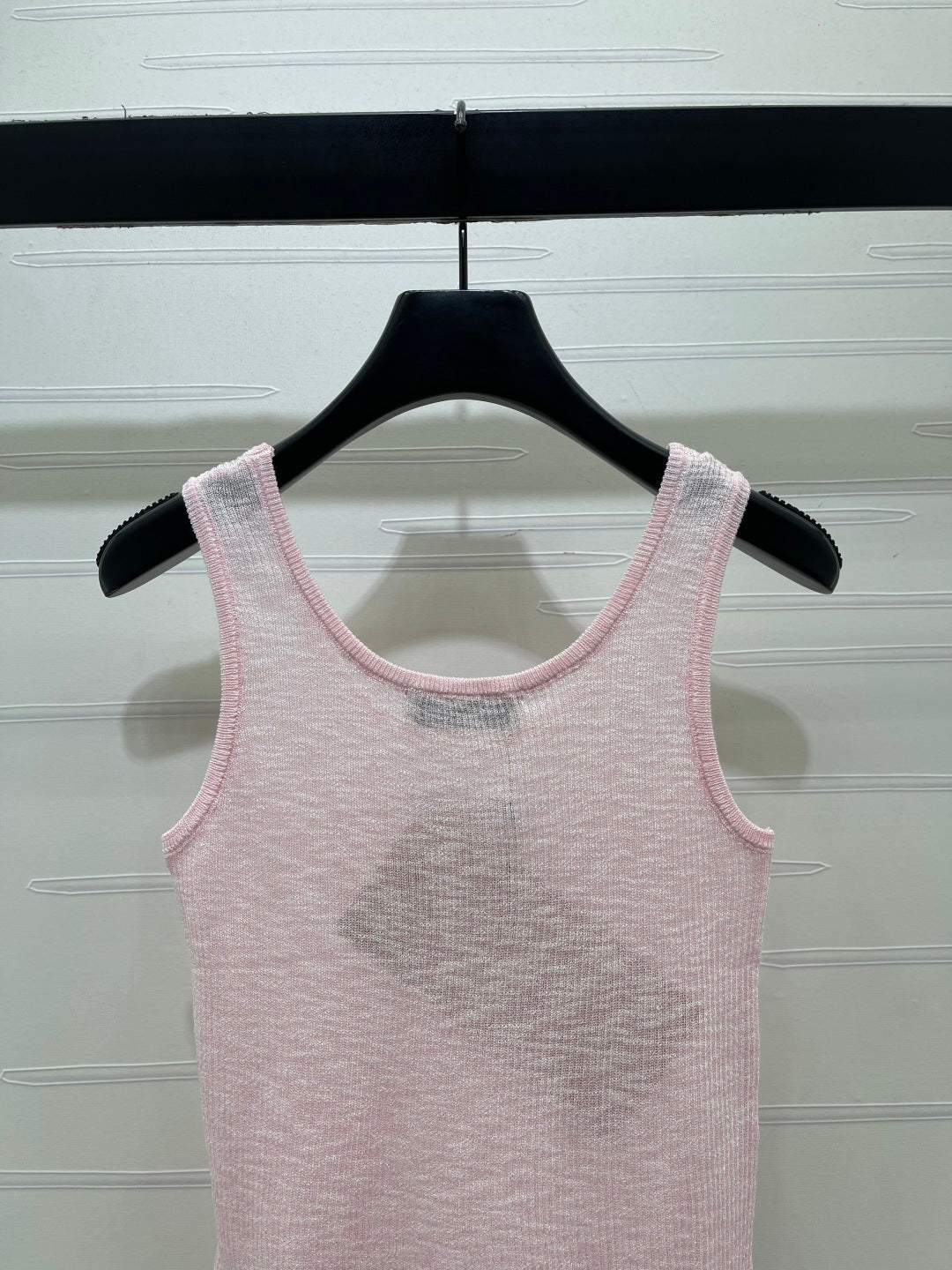 Miumiu 2026 Logo Knitted Vest Wool 375016