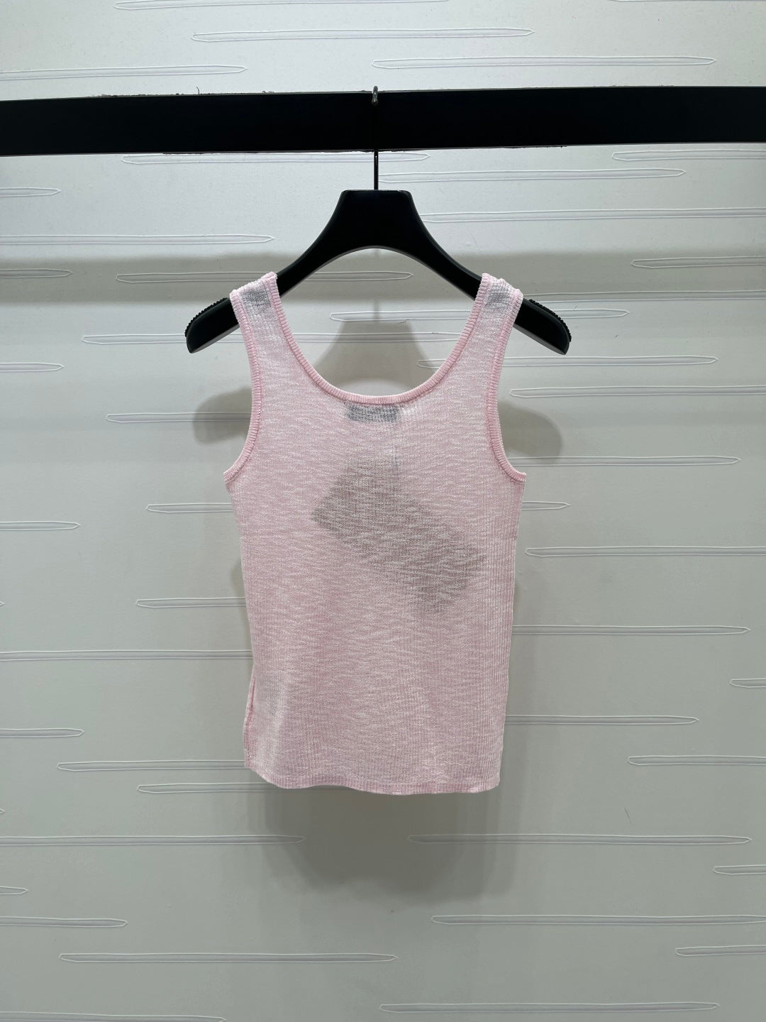 Miumiu 2026 Logo Knitted Vest Wool 375016