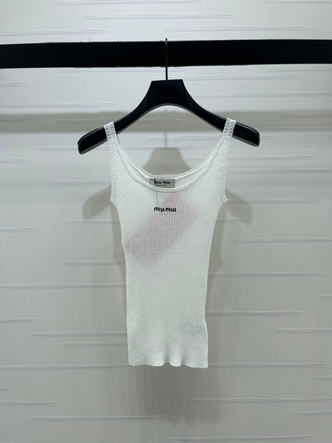 Miumiu 2026 Camisole Knitted Vest Wool 375076