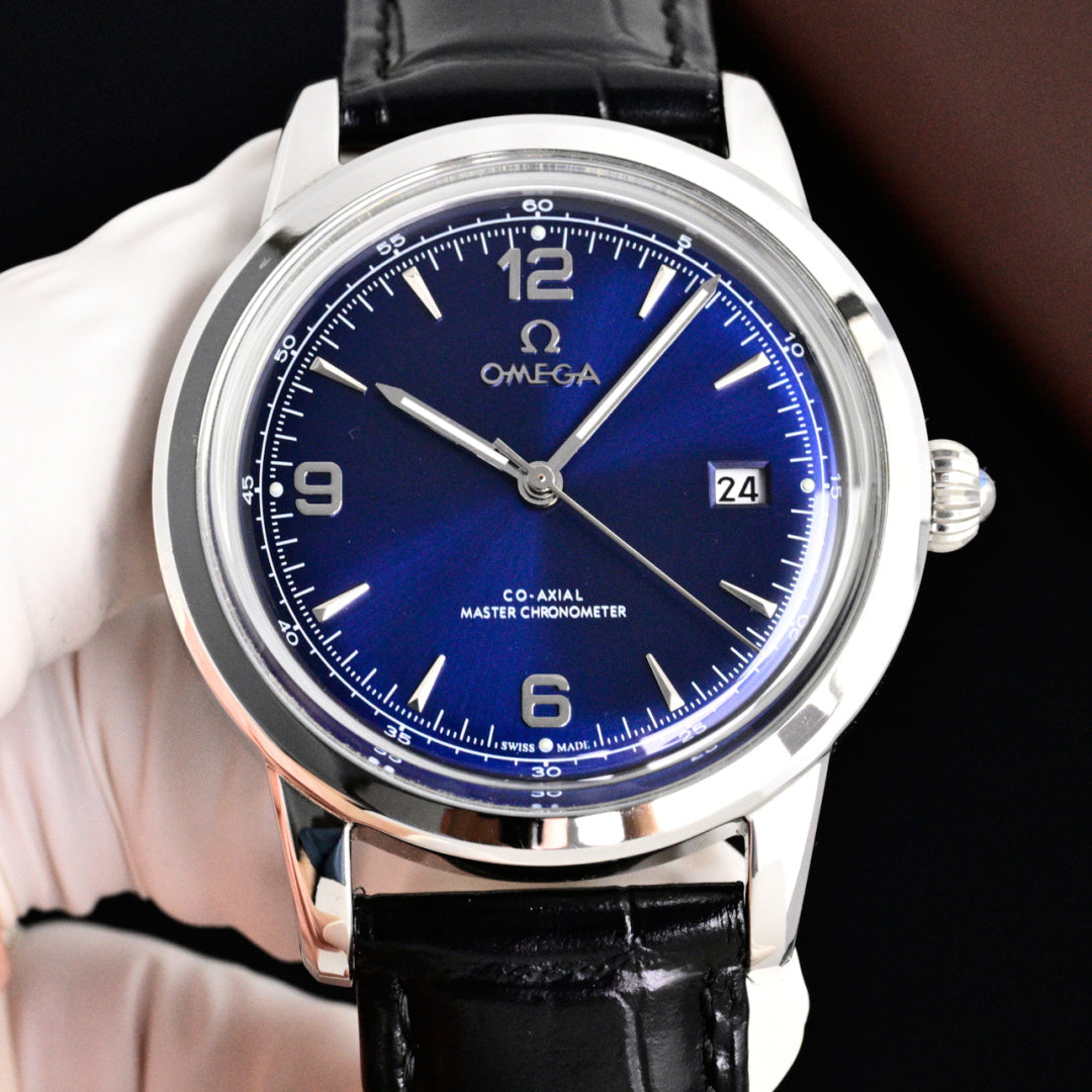 Omega De Ville Prestige Co-Axial Master Chronometer 40 mm Watch Blue Dial
