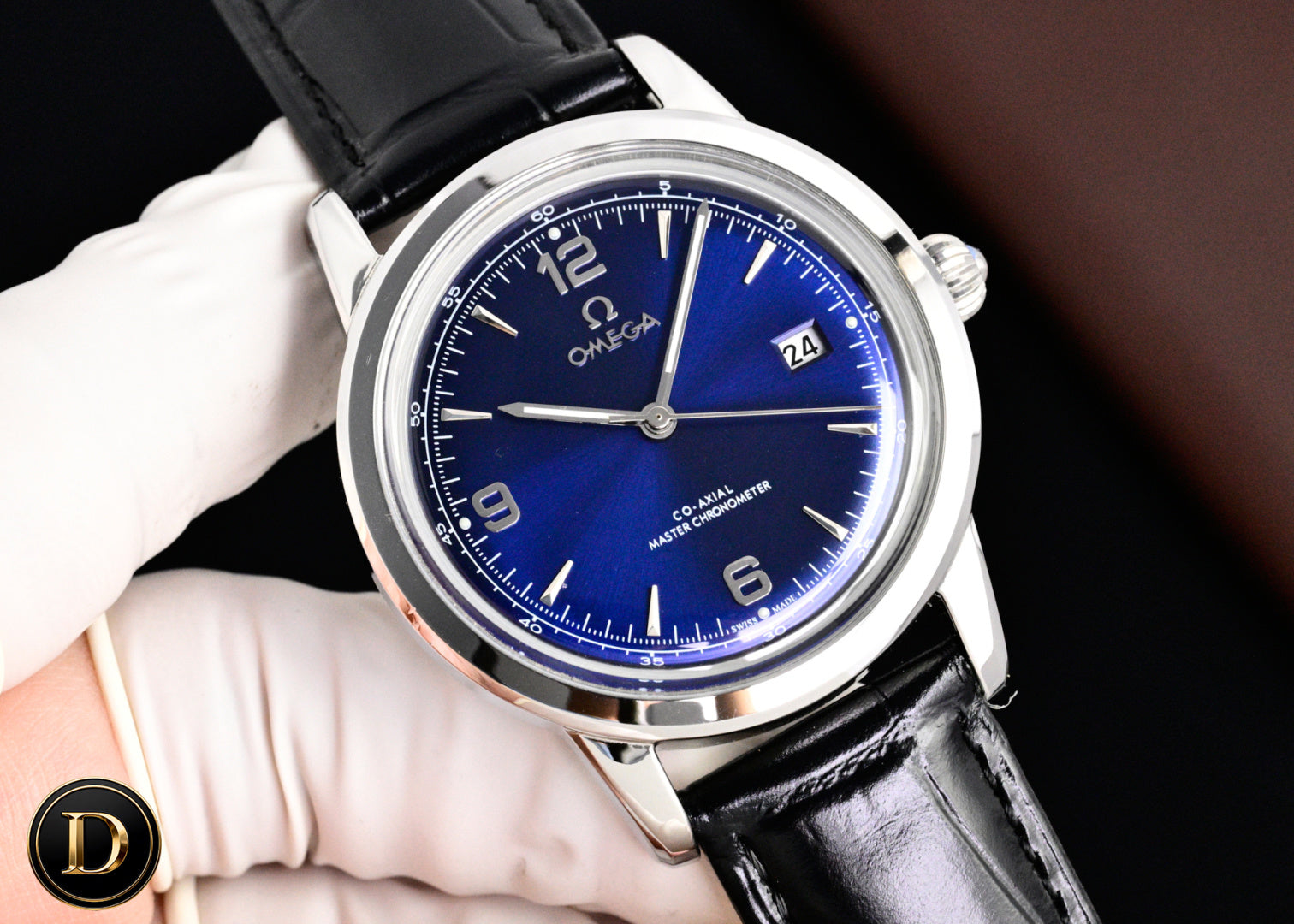 Omega De Ville Prestige Co-Axial Master Chronometer 40 mm Watch Blue Dial