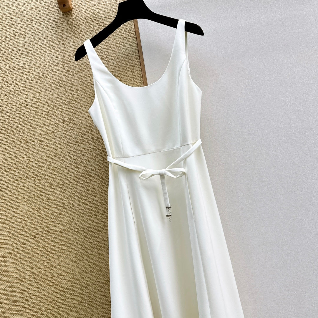 Dior 2026  Lace-trimmed Slip Dress Lace Cotton 403717