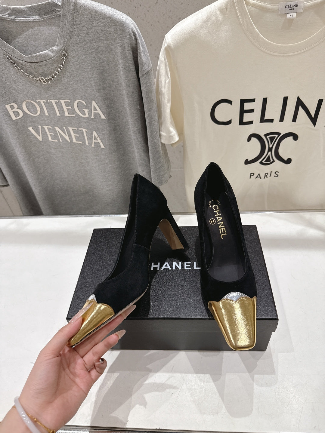 Chanel 2026 Pump 90mm Suede 852617