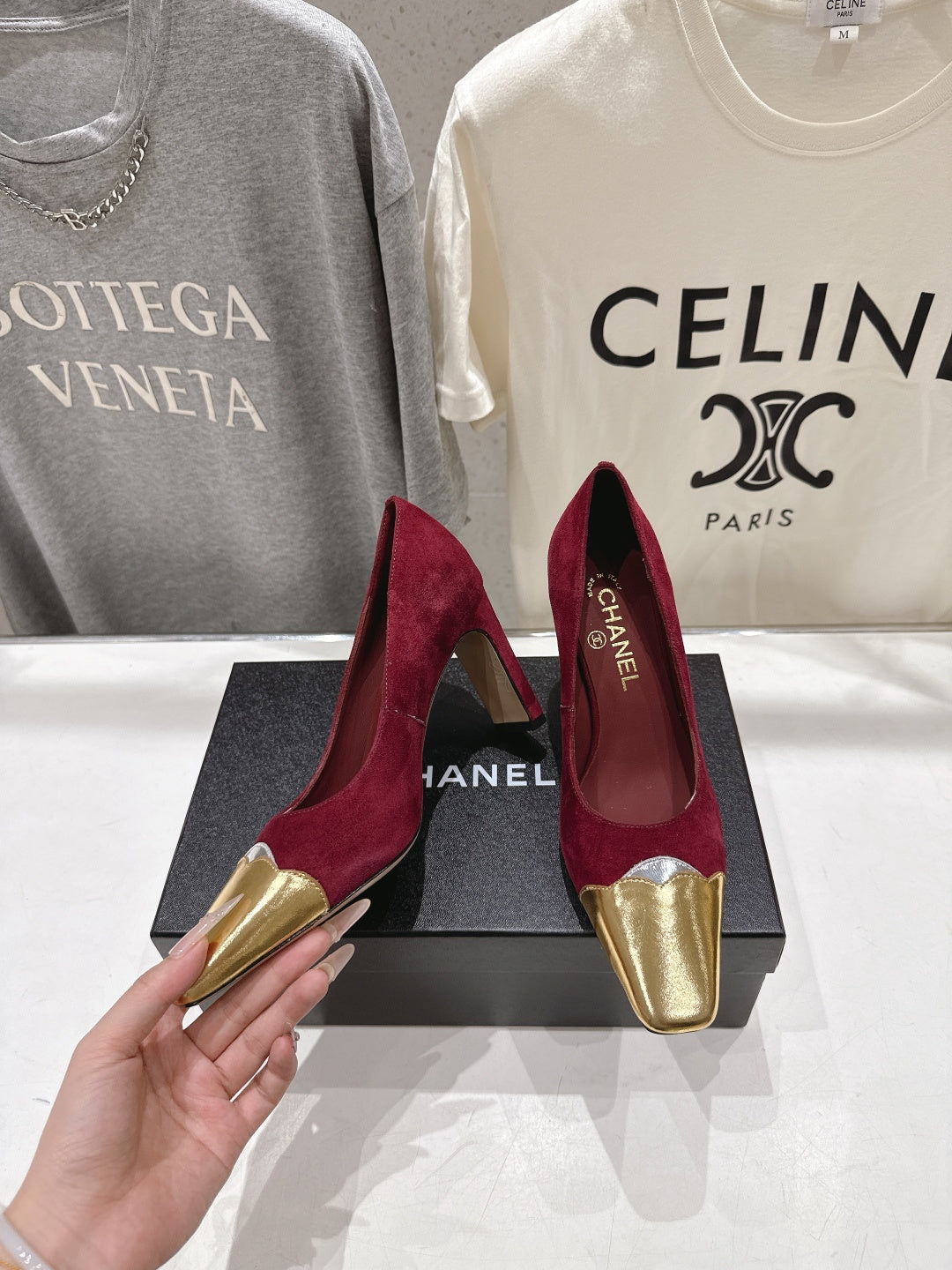Chanel 2026 Pump 90mm Suede 852617