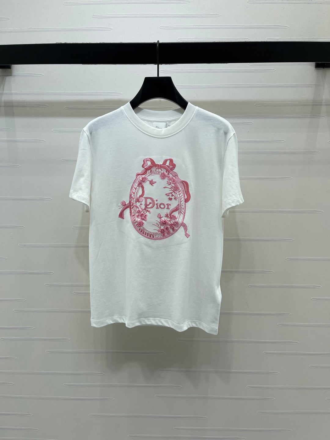 Dior 2026 Printed Short-sleeved T-shirt Cotton 392678