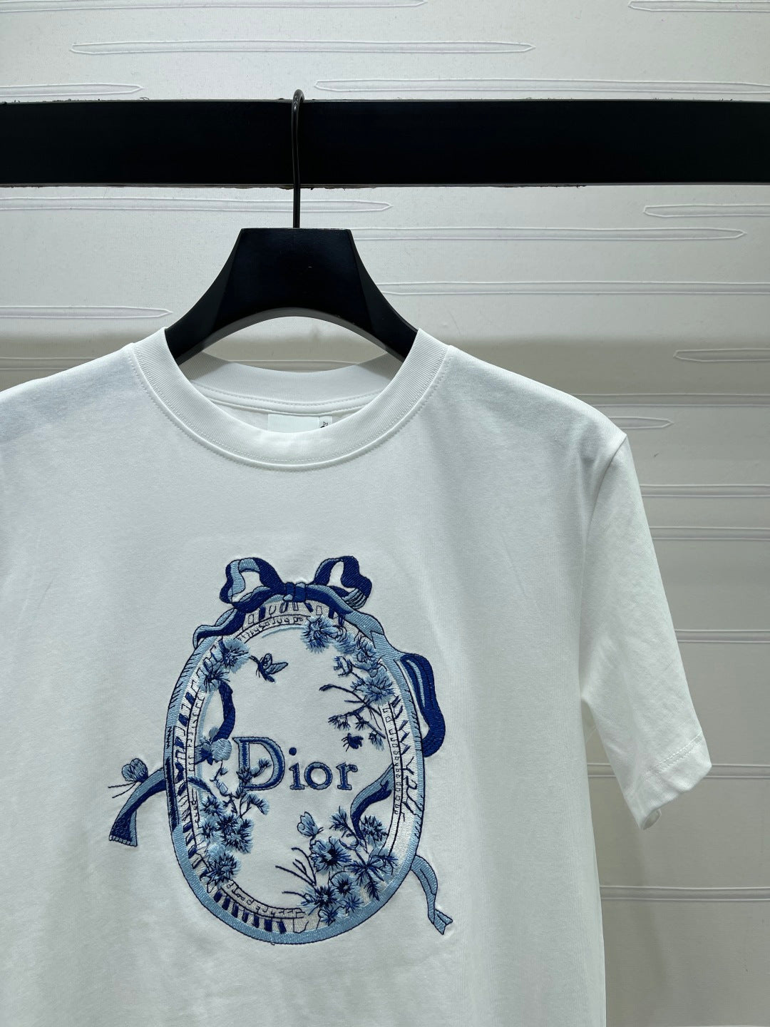 Dior 2026 Printed Short-sleeved T-shirt Cotton 392678