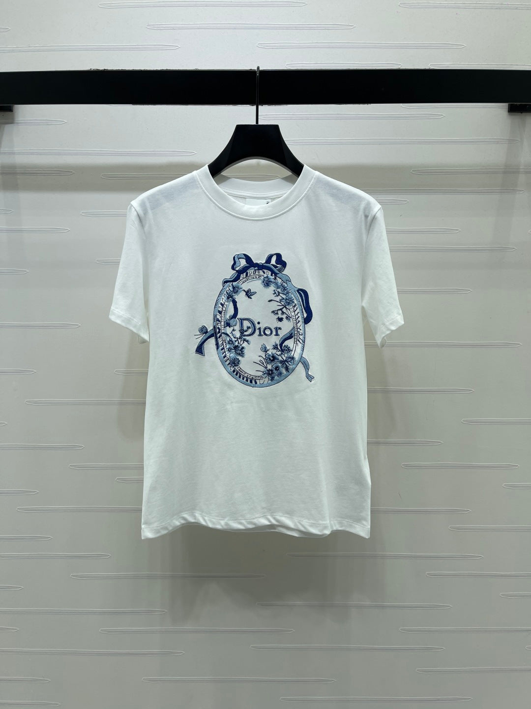 Dior 2026 Printed Short-sleeved T-shirt Cotton 392678