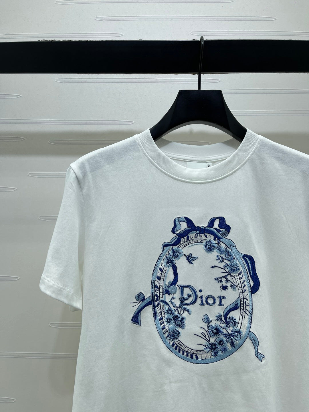 Dior 2026 Printed Short-sleeved T-shirt Cotton 392678
