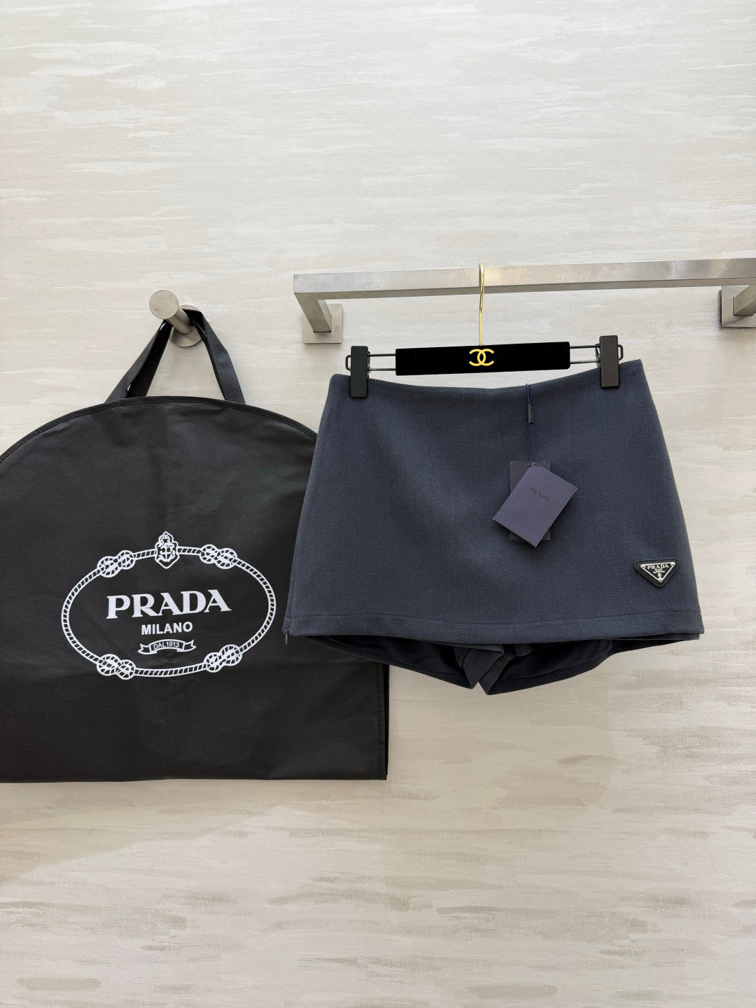 Prada 2026 Mini Skirt Cotton 394066