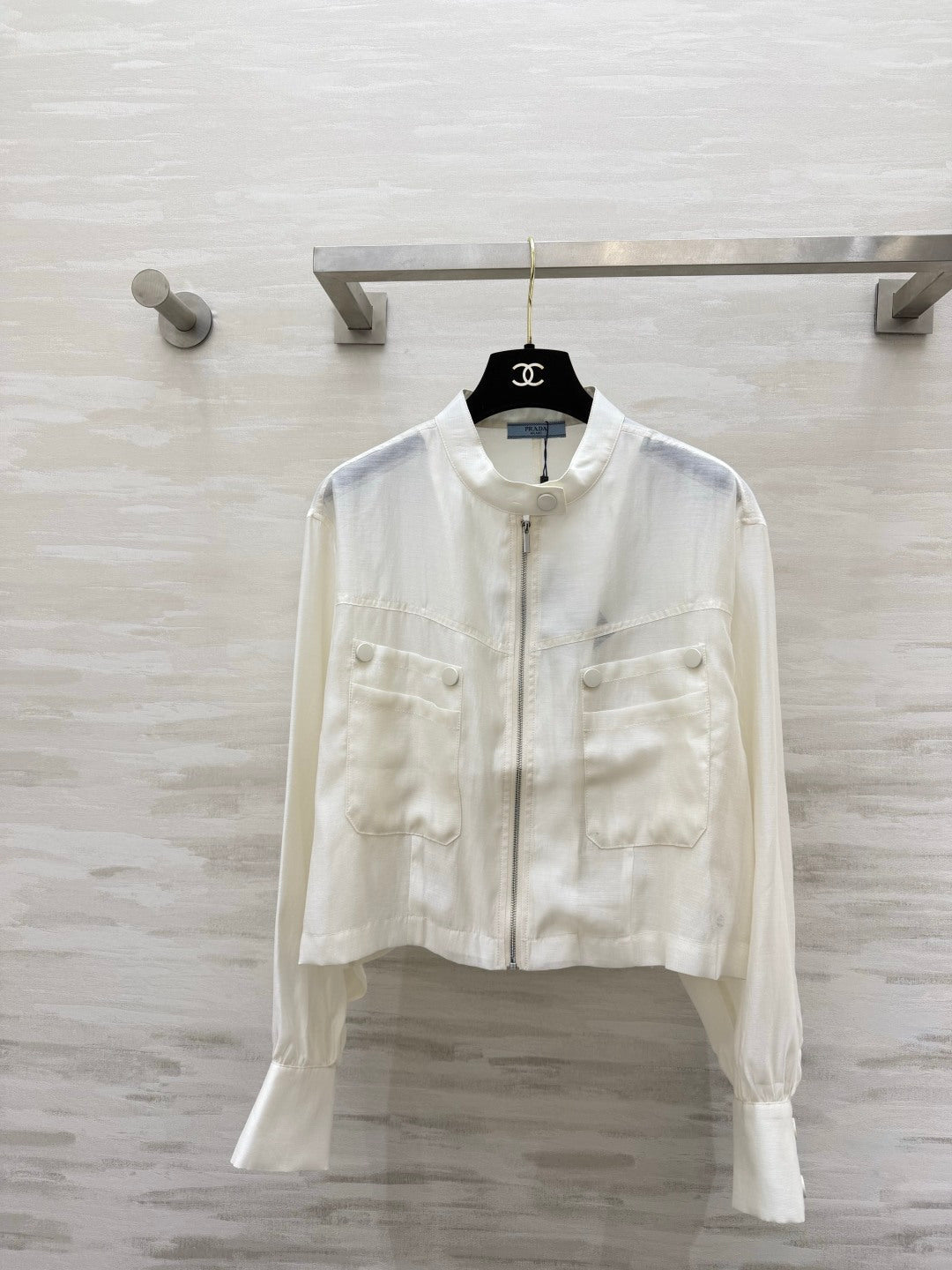 Prada 2026 Sun-protective Jacket Tencel Linen 396026