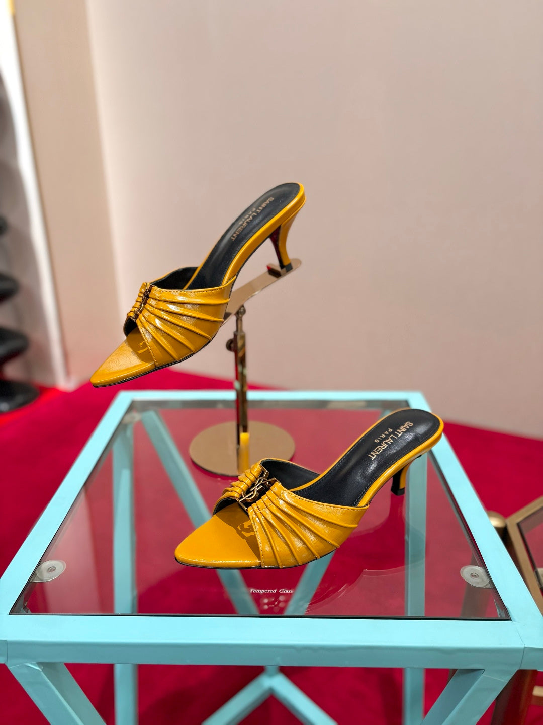 YSL 2026 Sandal Smooth Calfskin 925205