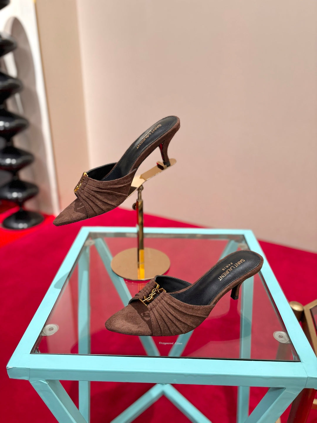 YSL 2026 Sandal Smooth Calfskin 925205