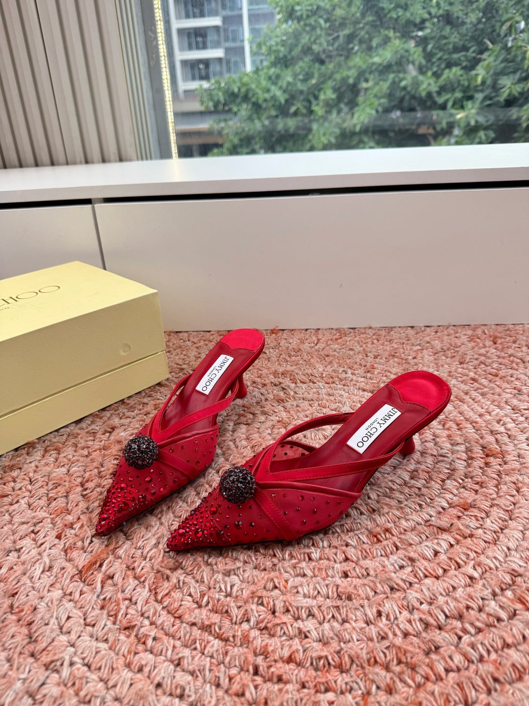 Jimmy Choo 2026 Siva Shoe Mesh 916812