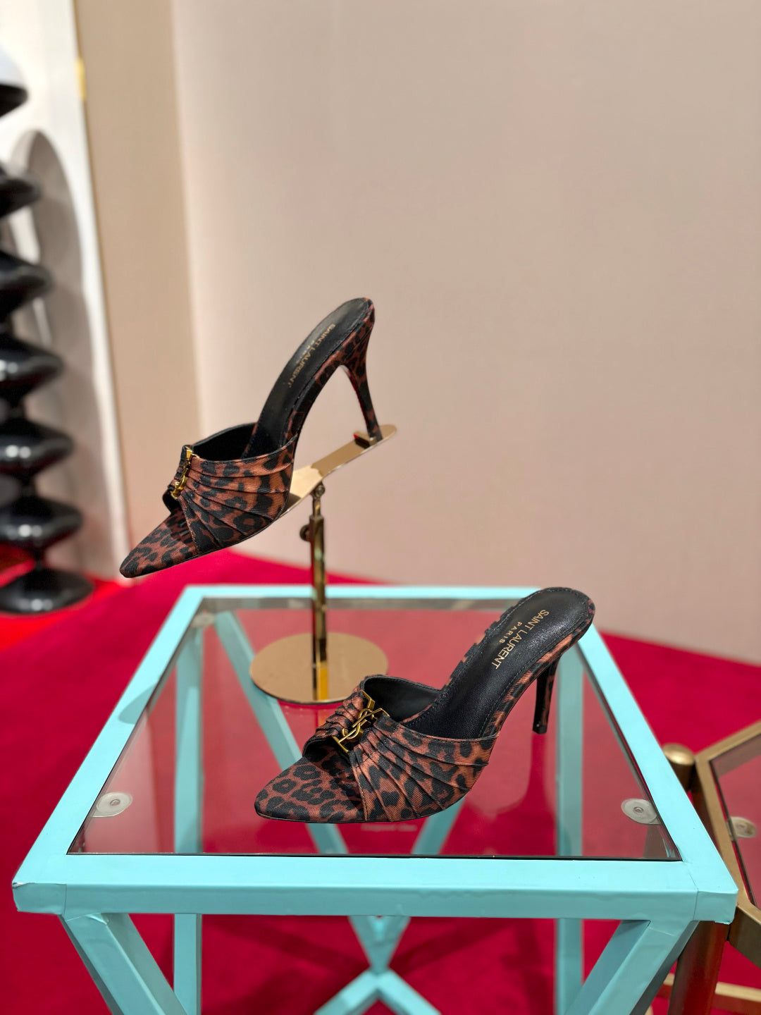 YSL 2026 Sandal Smooth Calfskin 925205