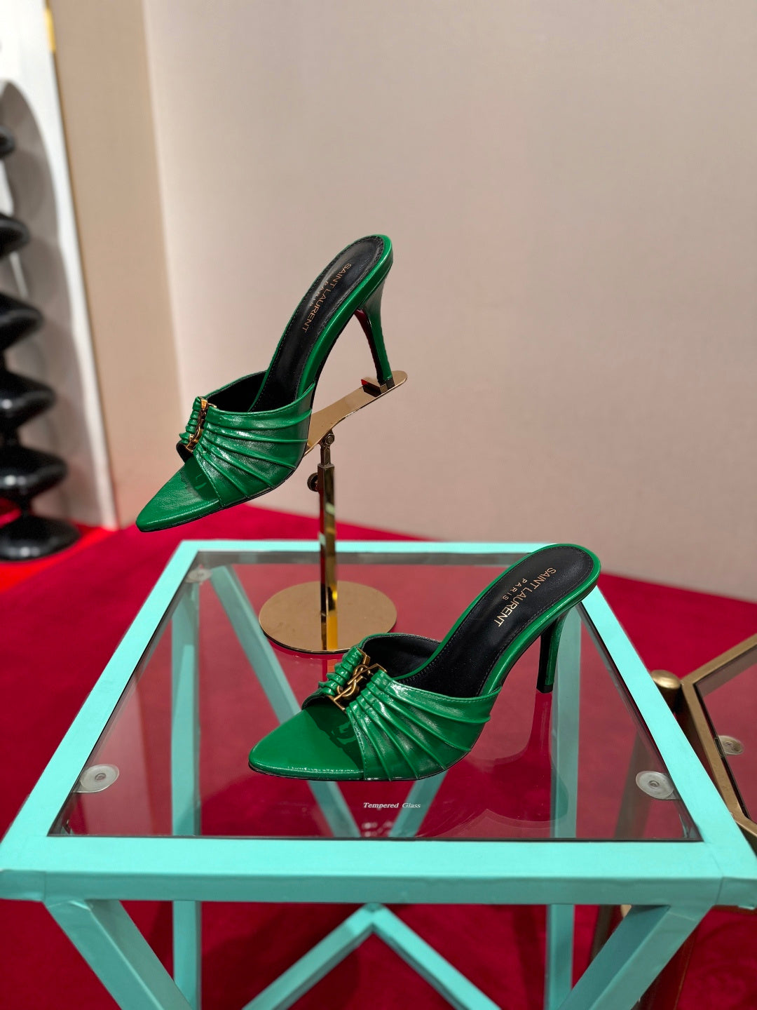 YSL 2026 Sandal Smooth Calfskin 925205