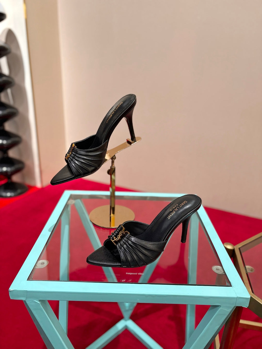 YSL 2026 Sandal Smooth Calfskin 925205