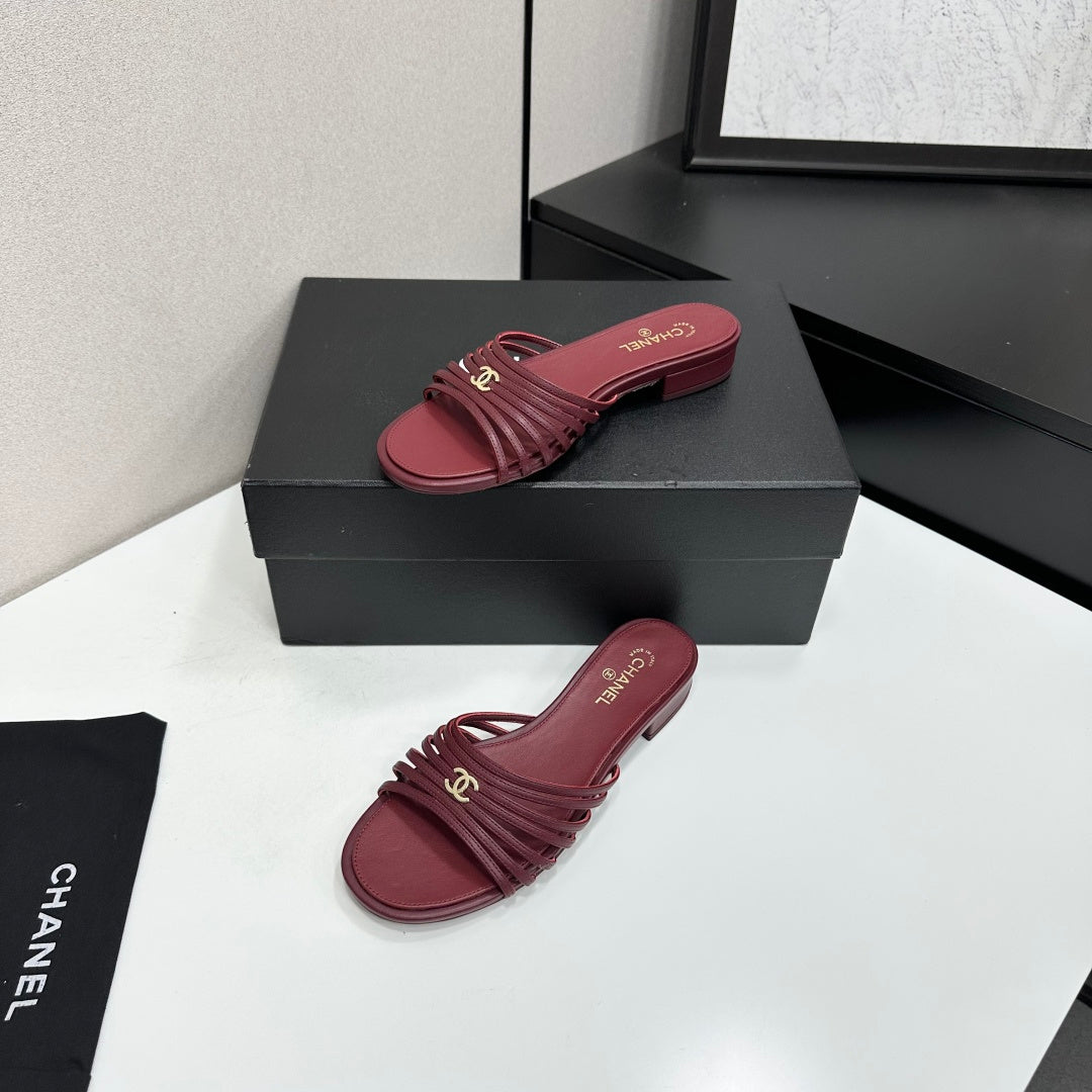 Chanel 2026 Strappy Sandal Calfskin 894918