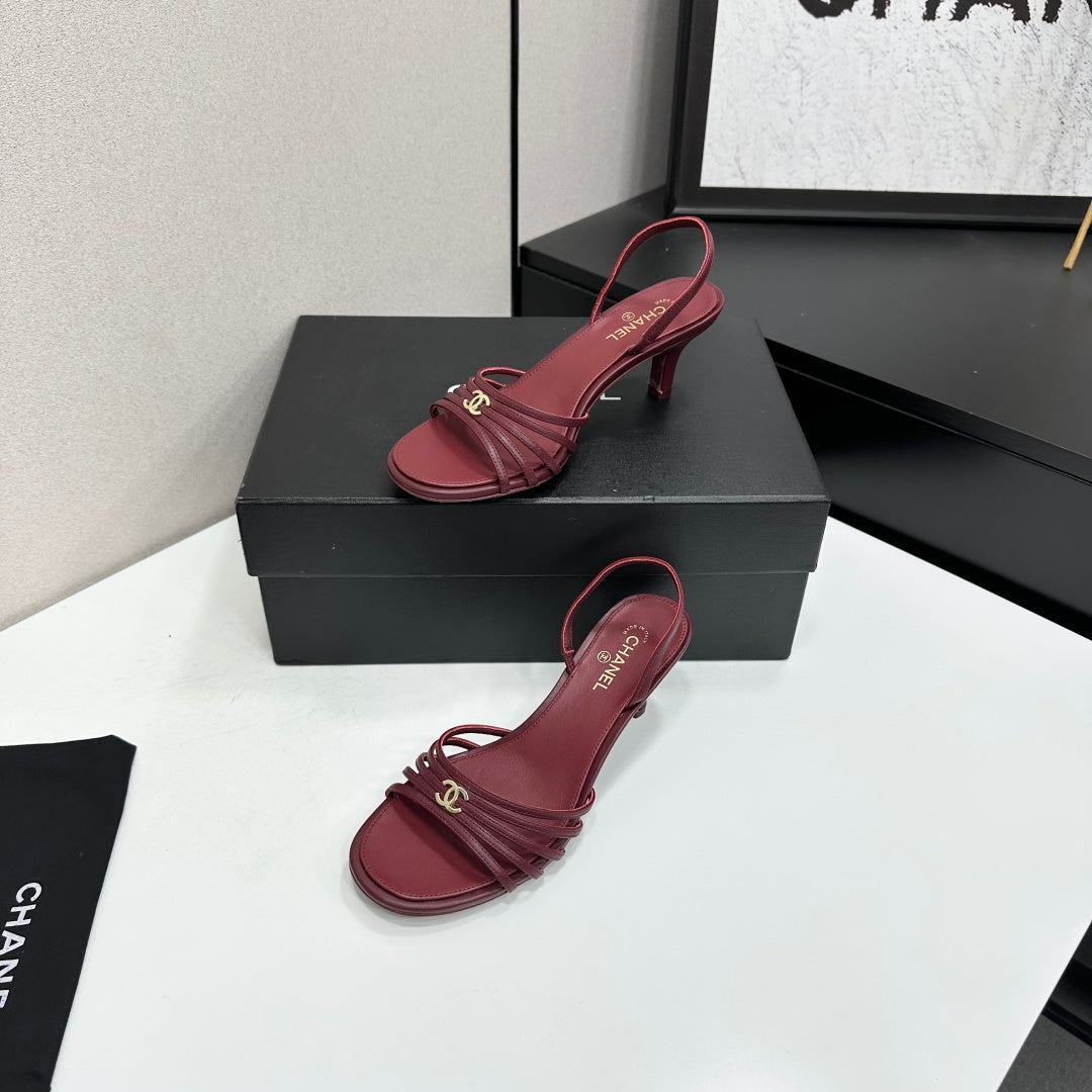 Chanel 2026 Strappy Sandal Calfskin 894918