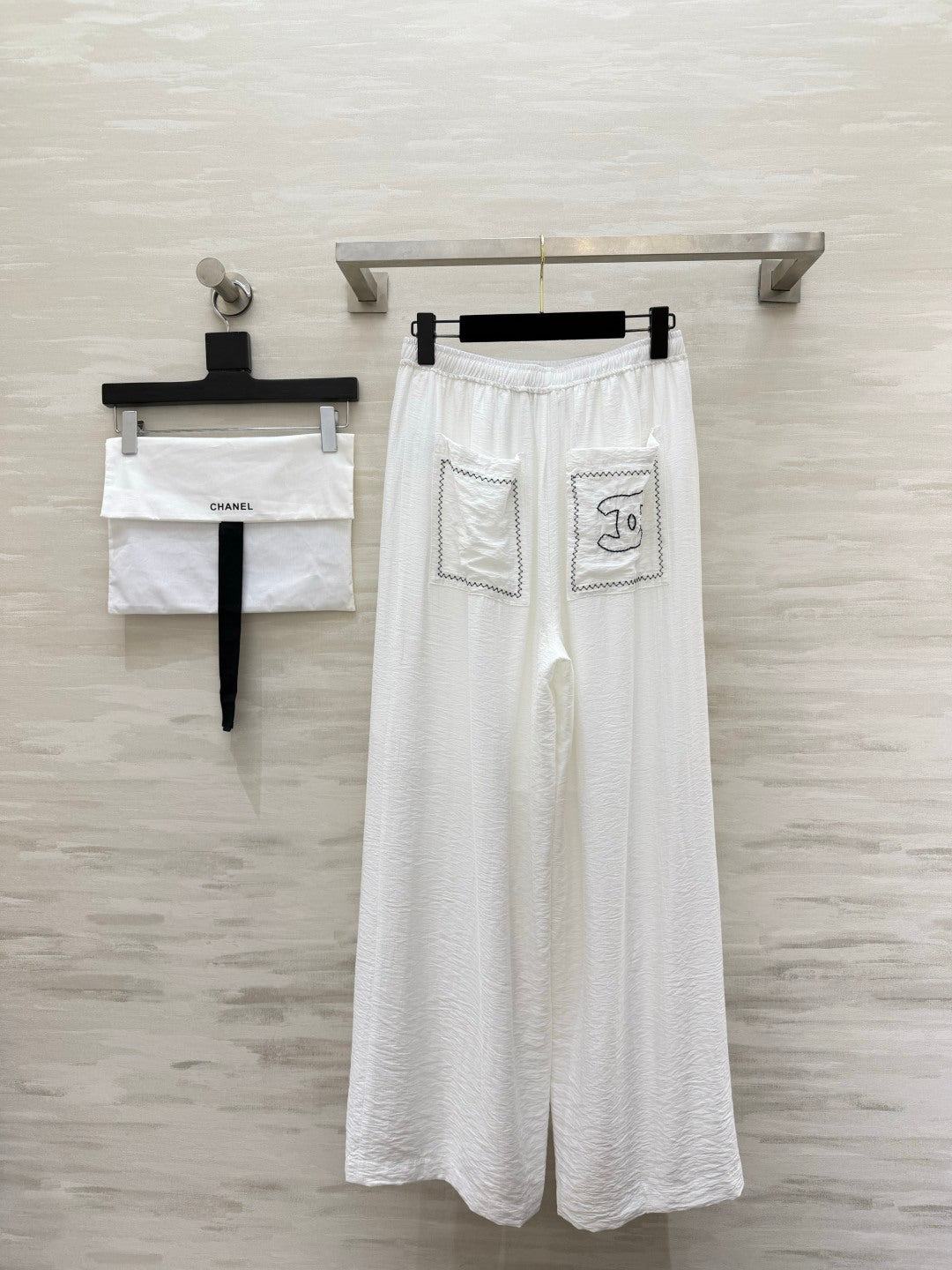 Chanel 2026 Long Pants and Tank Top Set Cotton 402473