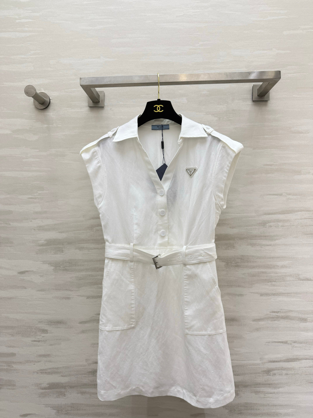 Prada 2026 V-Shirt Cotton 653474