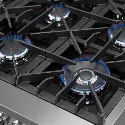 Forno FFSGS6156-60 Pro-Style 60″ Galiano Dual Fuel Gas Range