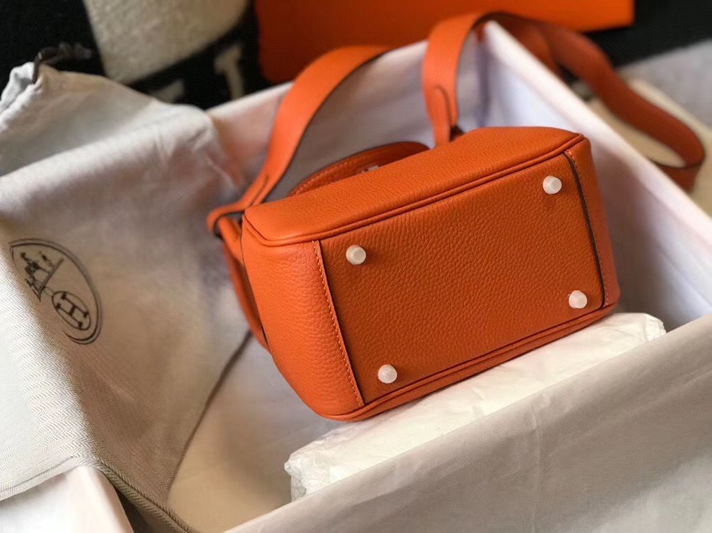 HM Mini Lindy 20cm Clemence Leather