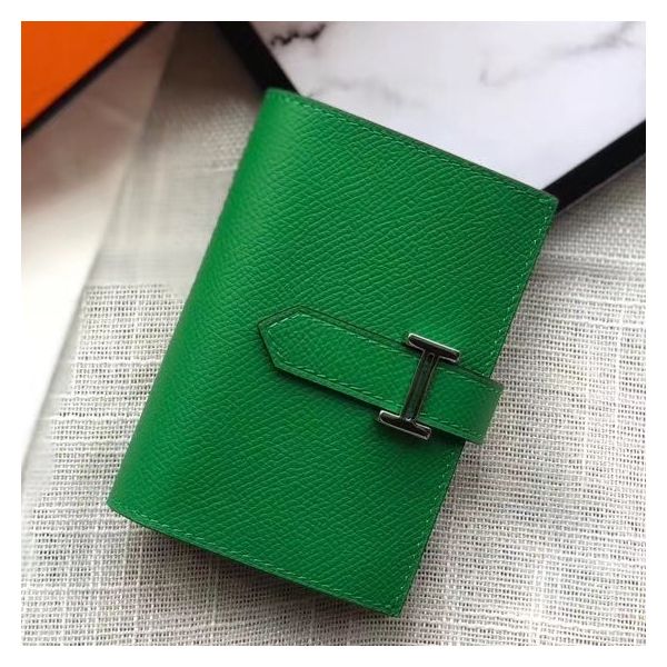 HM Bearn 10cm Mini Wallet In Epsom Leather
