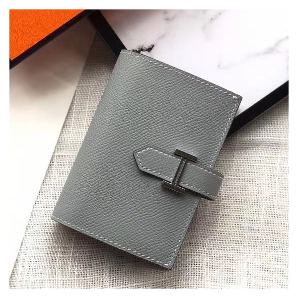 HM Bearn 10cm Mini Wallet In Epsom Leather