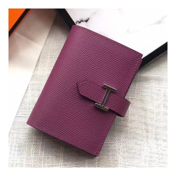 HM Bearn 10cm Mini Wallet In Epsom Leather
