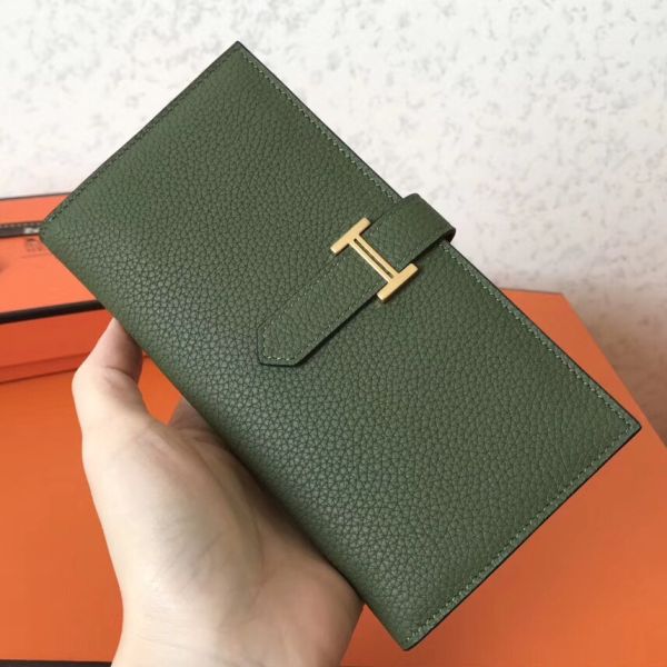 HM Canopee Clemence Bearn 17,5 Gusset Wallet